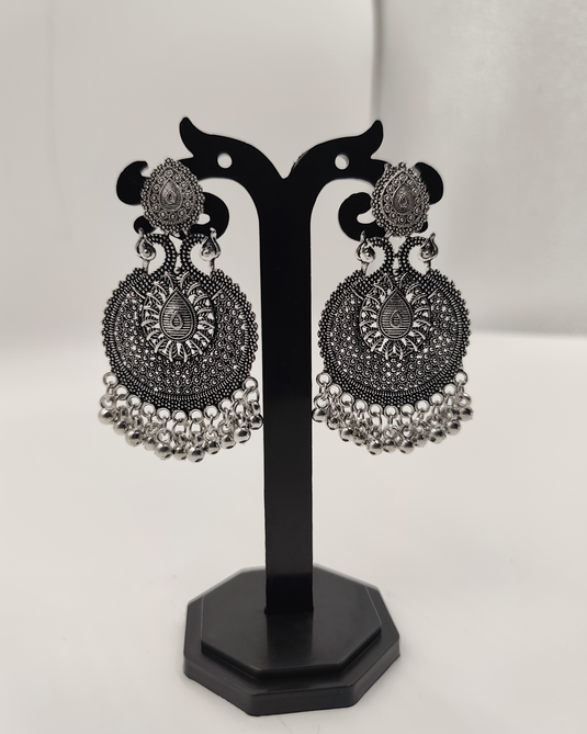 SILVER SHADE EARINGS-RC440007