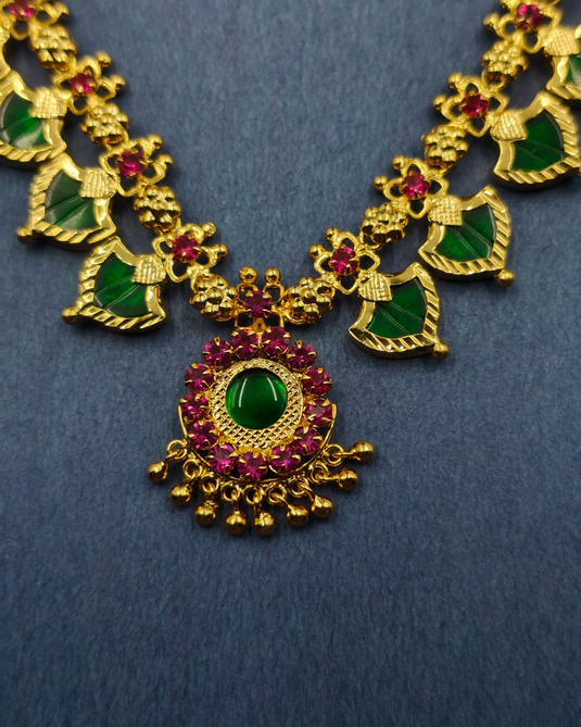 Palakka Traditional Necklace-SG2200016