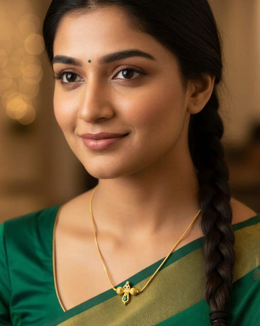 Single palakka necklace-SG220009