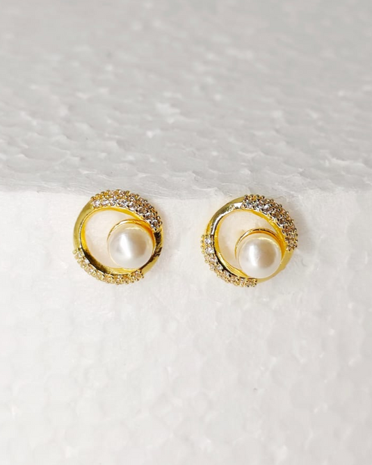 ROUND WHITE STONE AND BEAD-SGC1120004