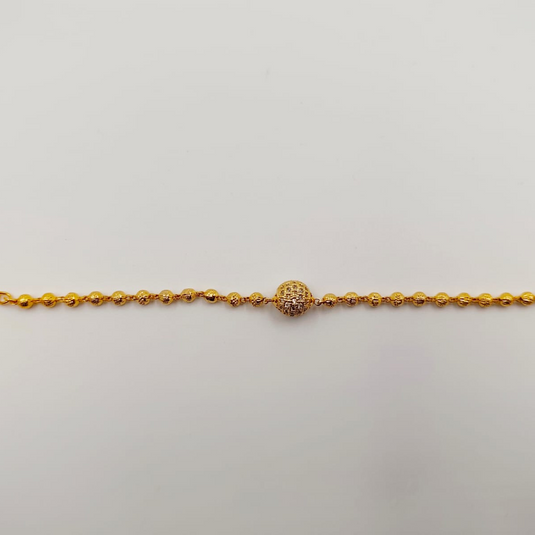 Elegant Gold Bead Bracelet-SG440004
