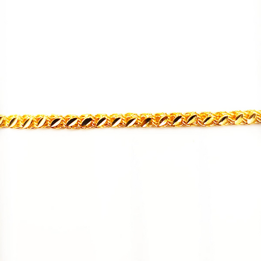 Classic Gold-Plated Rope Chain-SG330001