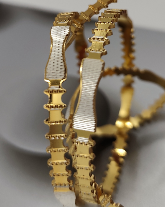 Golden Grace Designer Bangles-SG550005