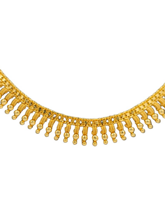 Classic Gold Plated Short Necklace-SG220006