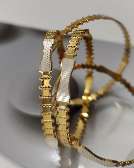 Golden Grace Designer Bangles-SG550005