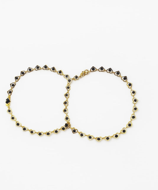 Elegant Gold Covering Chain Anklet