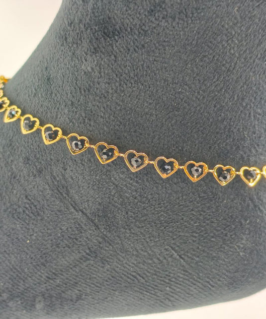 Elegant Gold Covering Chain Anklet